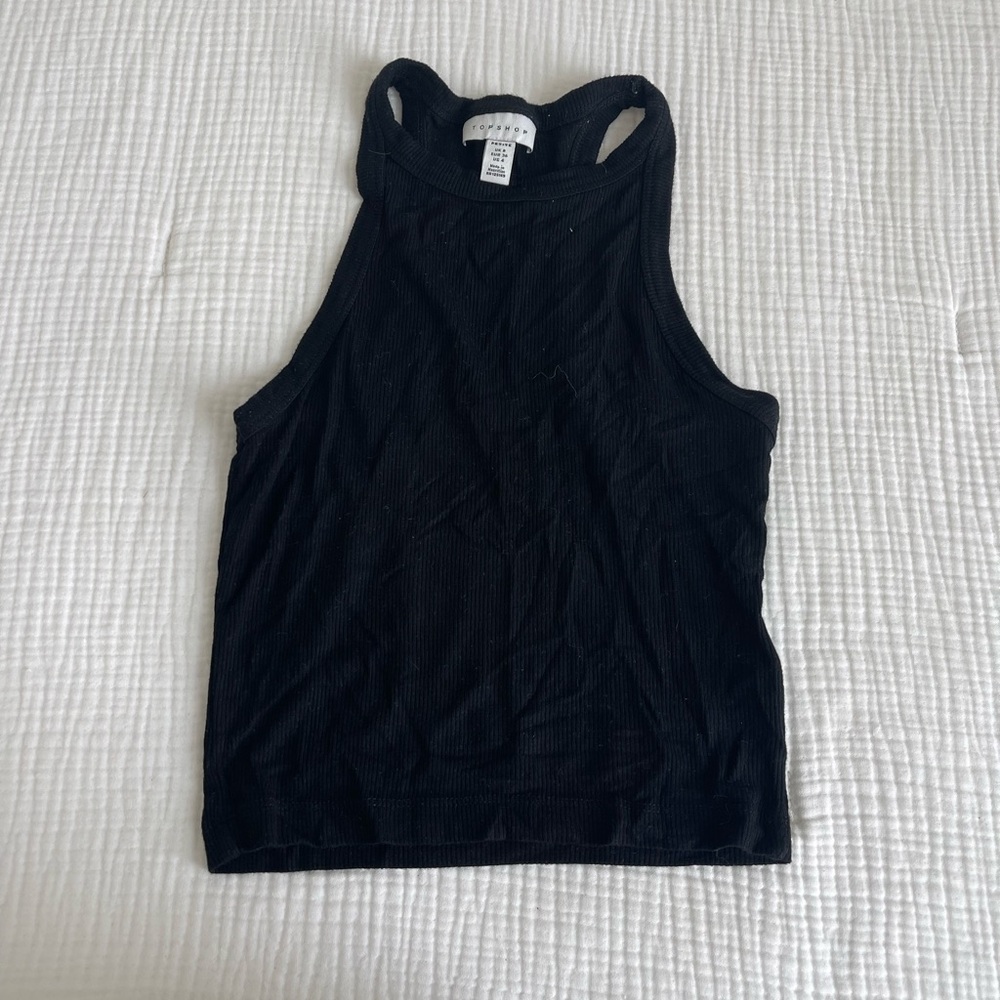 Topshop black tank